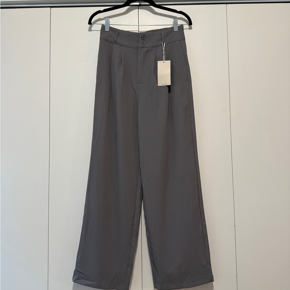 HALARA Charcoal Gray Trousers